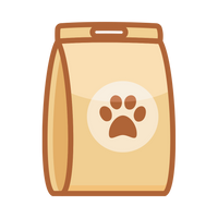 Bag of pet food