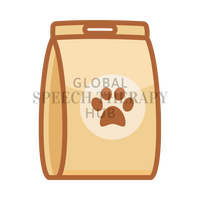 Bag of pet food