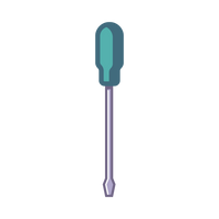 Screwdriver blue